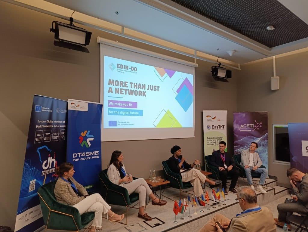 EDIH „DIH of Moldova” a participat la workshopul internațional „EDIH in Action” din cadrul Moldova Digital Summit 2026 — 7